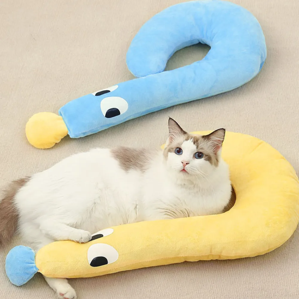Cartoon Question Mark Cat Pillow Toy