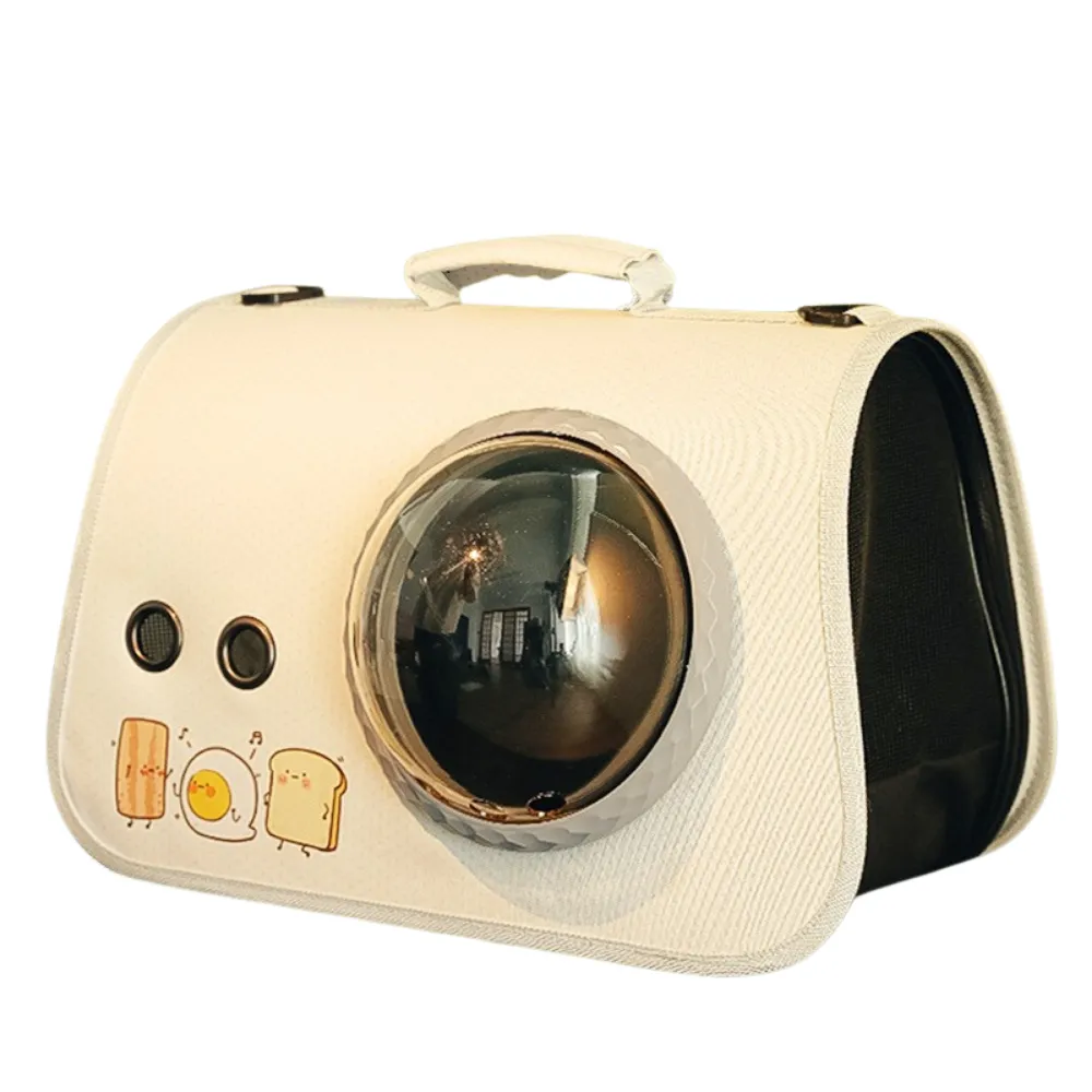 Portable Foldable Shoulder Oxford Fabric Cat Carrier_3 Portable Foldable Shoulder Oxford Fabric Cat Carrier_3