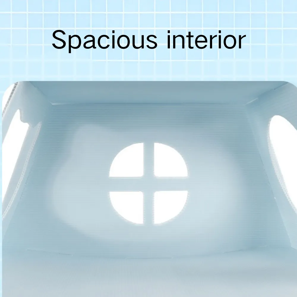 Breathable Waterproof Rocking PP Cat Bed_3