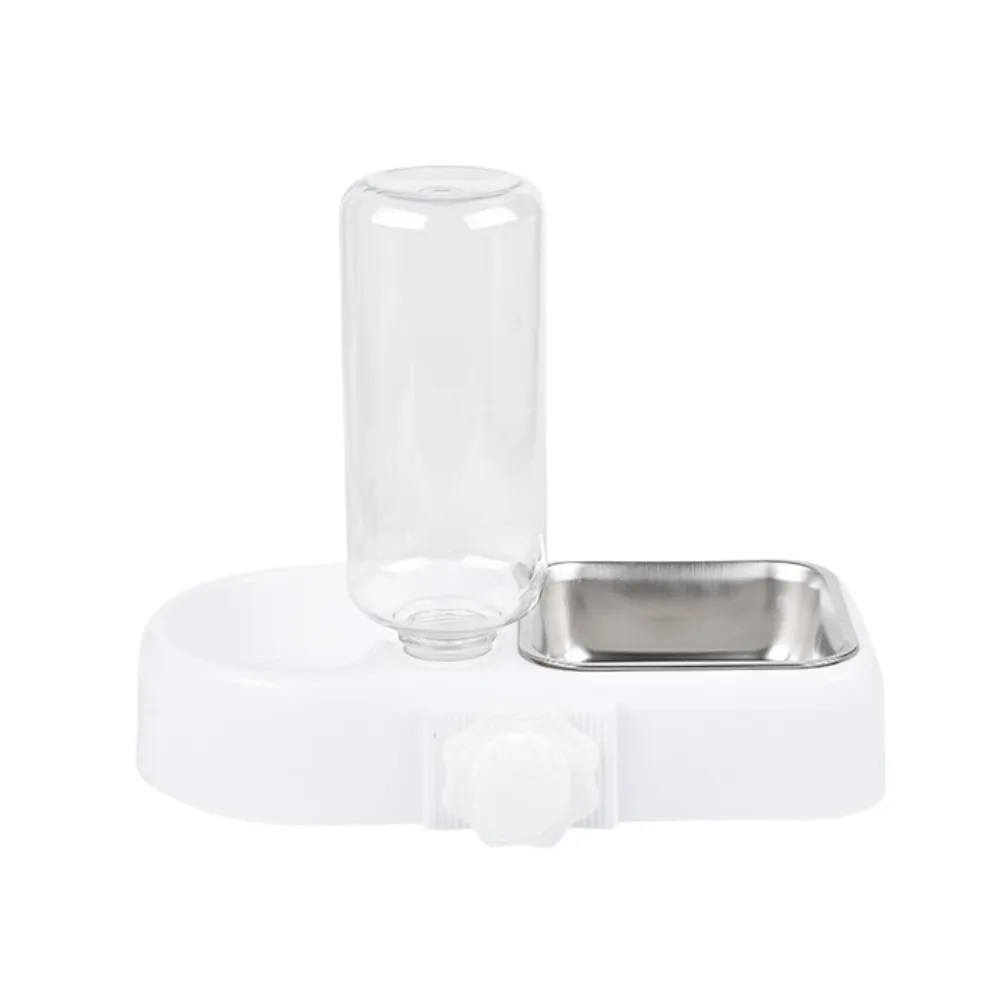 Stainless Steel Pet Food Bowl White Stainless Steel Pet Food Bowl White