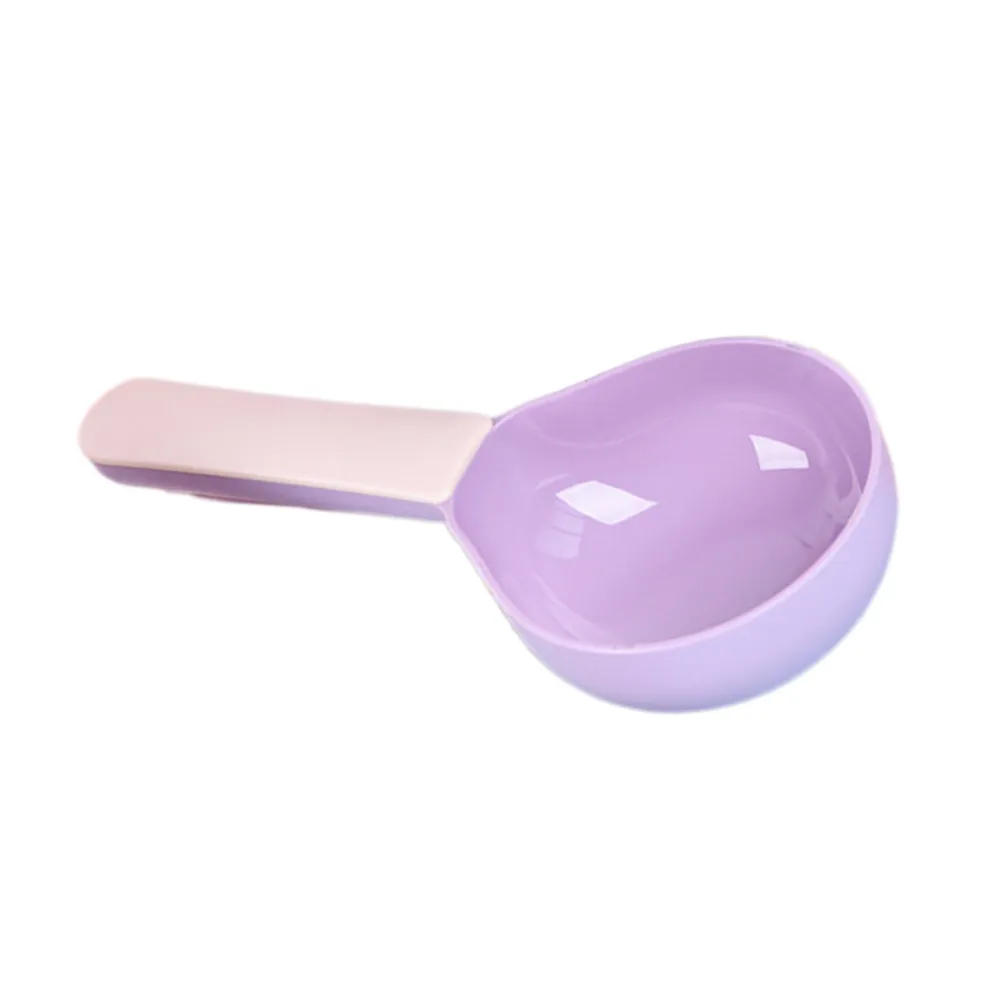 Pet Cat Food Scoop with Handle Purple Pet Cat Food Scoop with Handle Purple