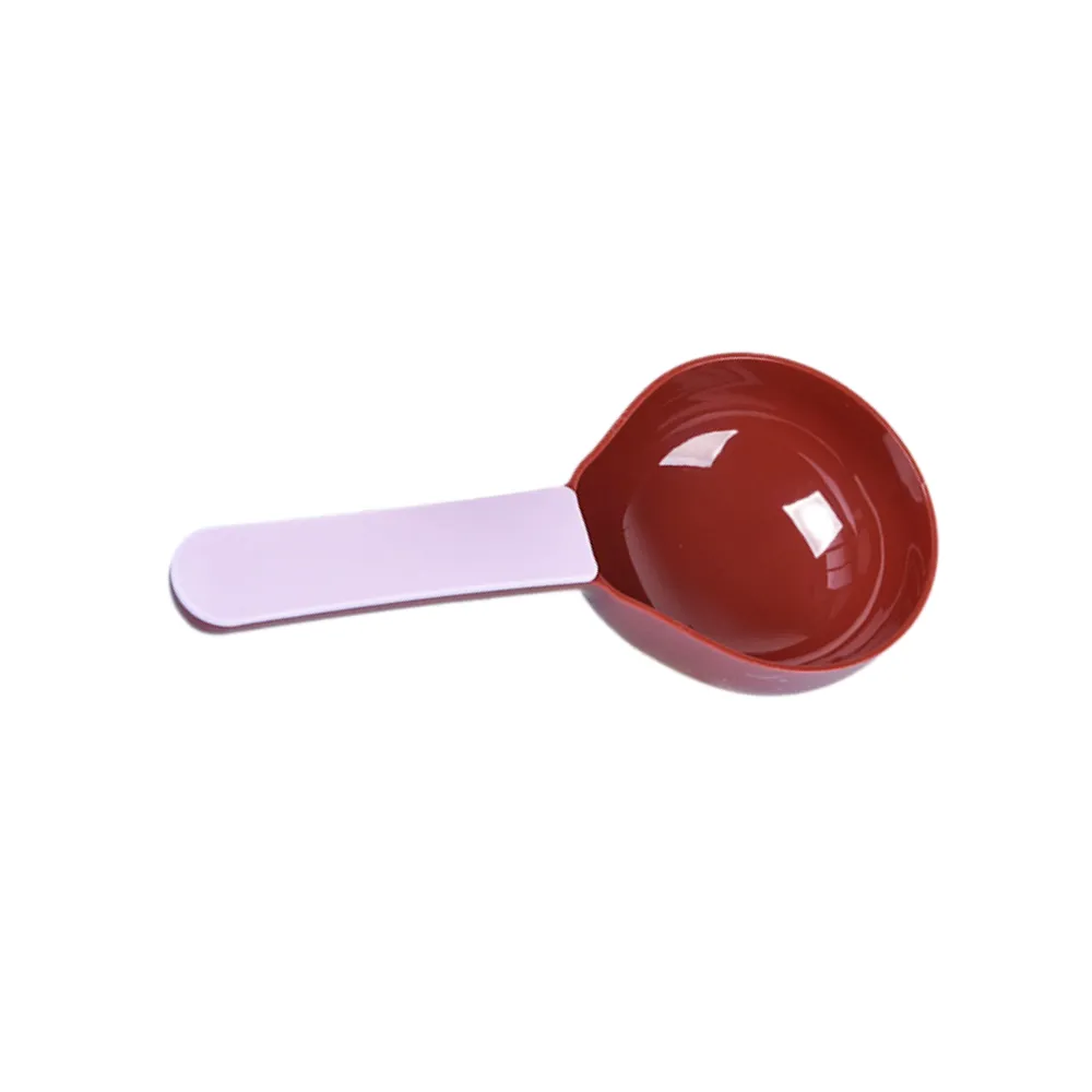 Pet Cat Food Scoop with Handle Red Pet Cat Food Scoop with Handle Red