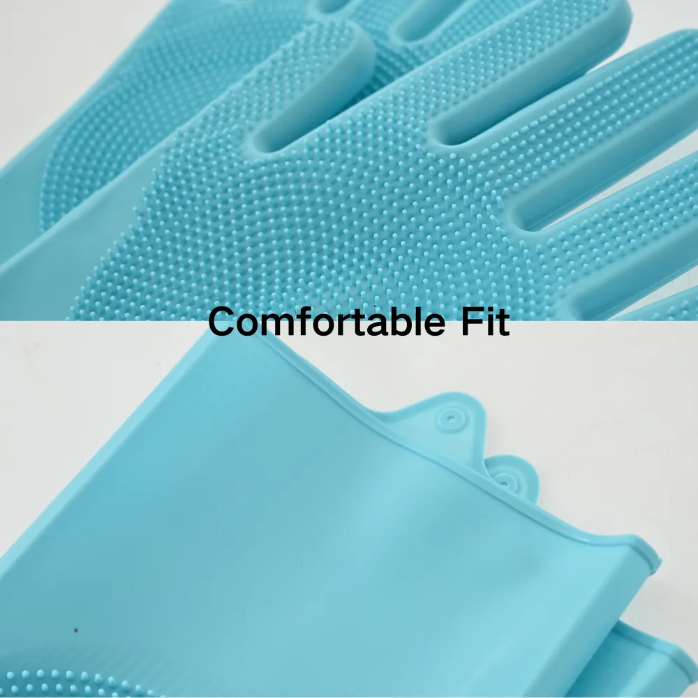 High-Density Teeth Pet Grooming Glove