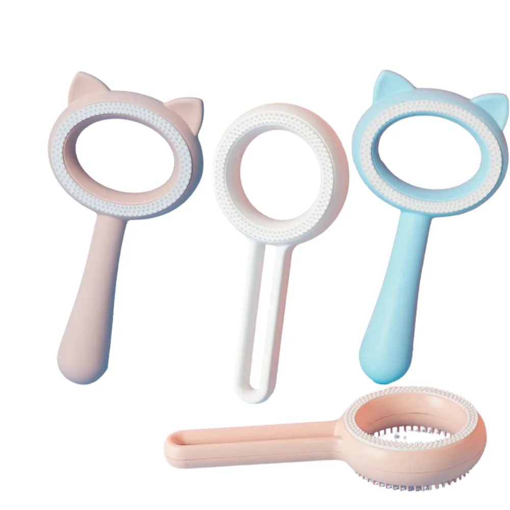 Soft Silicone Massage Bath Pet Brush