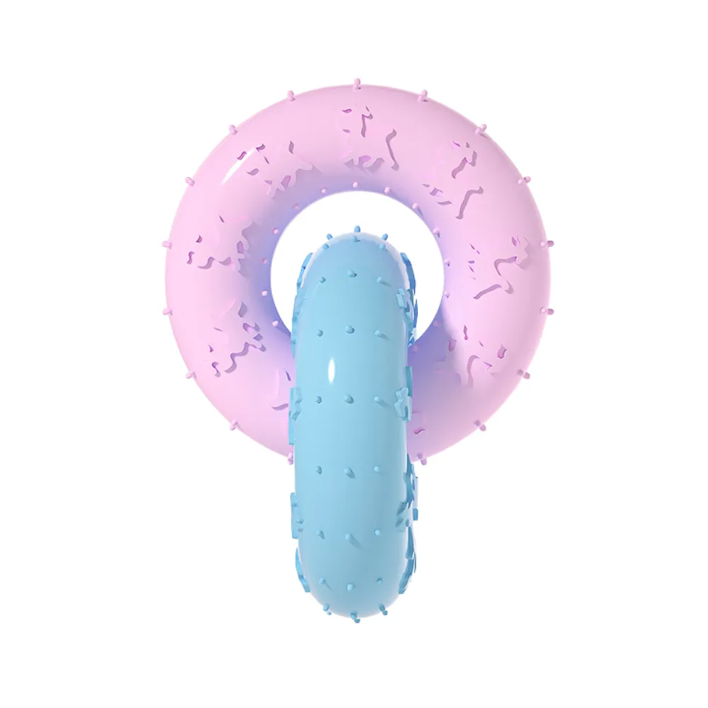 Silicone Chew Toy Purple