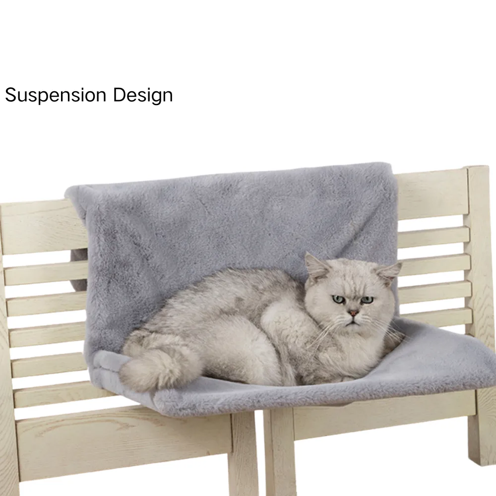 Suspension Cat Hammock Bed – Soft Hanging Chair for Chairs and Furniture