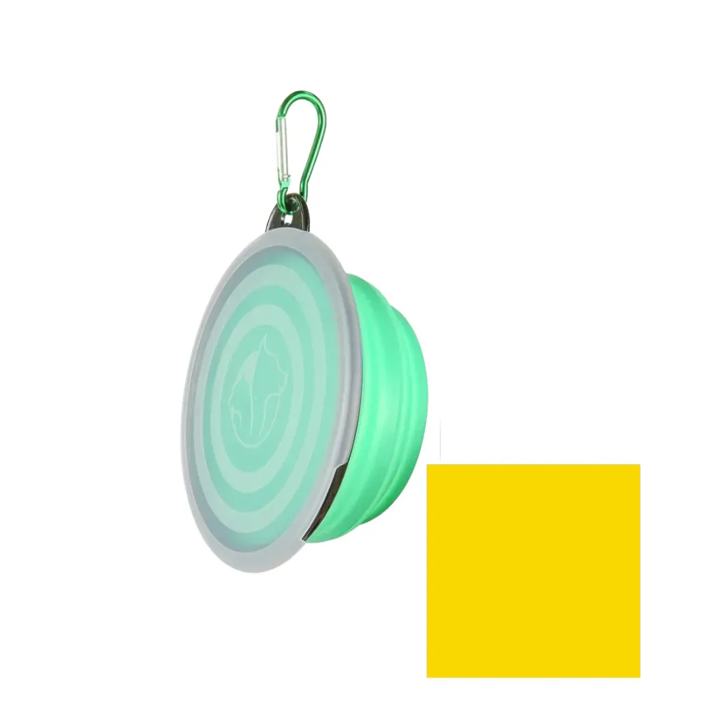 dog bowls yellow