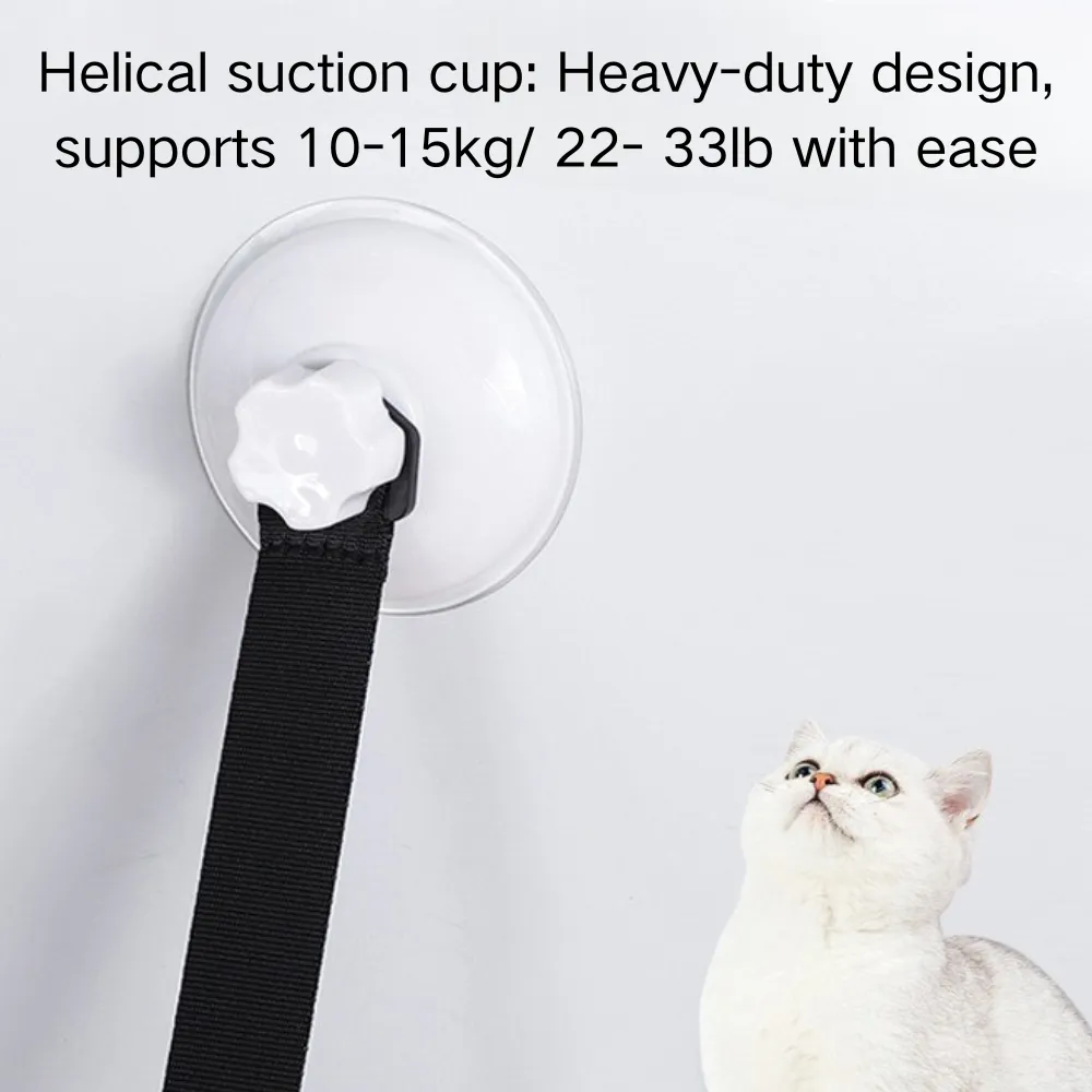 Plush Cat Window Hammock_8