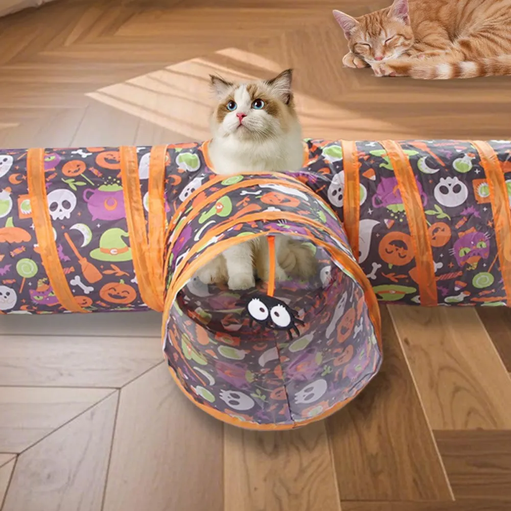 Multi-Style Easy to Clean Polyester Cat Tunnel_3