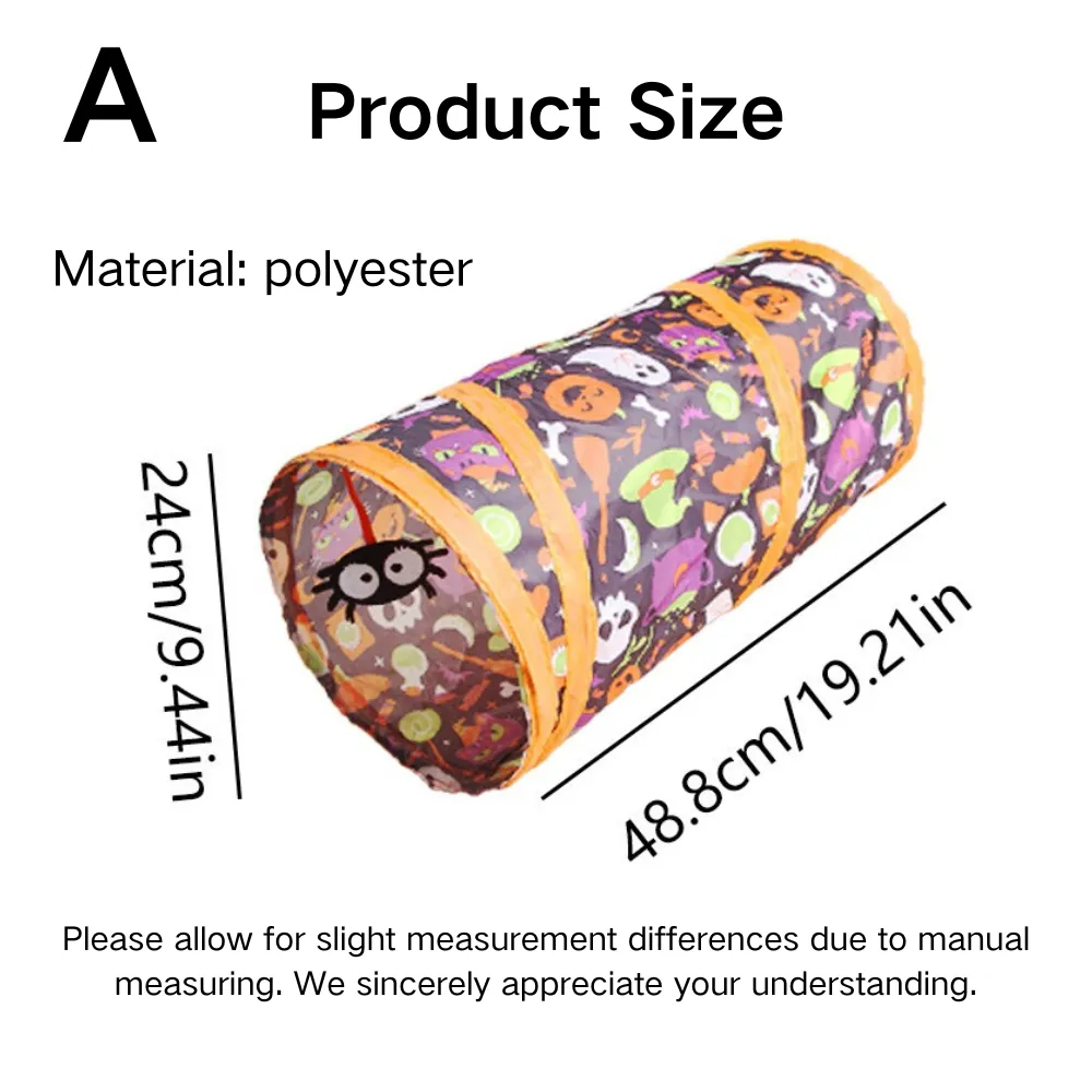 Multi-Style Easy to Clean Polyester Cat Tunnel A