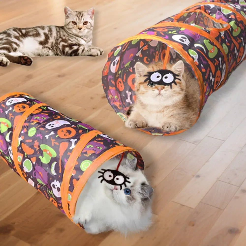 Multi-Style Easy to Clean Polyester Cat Tunnel_2