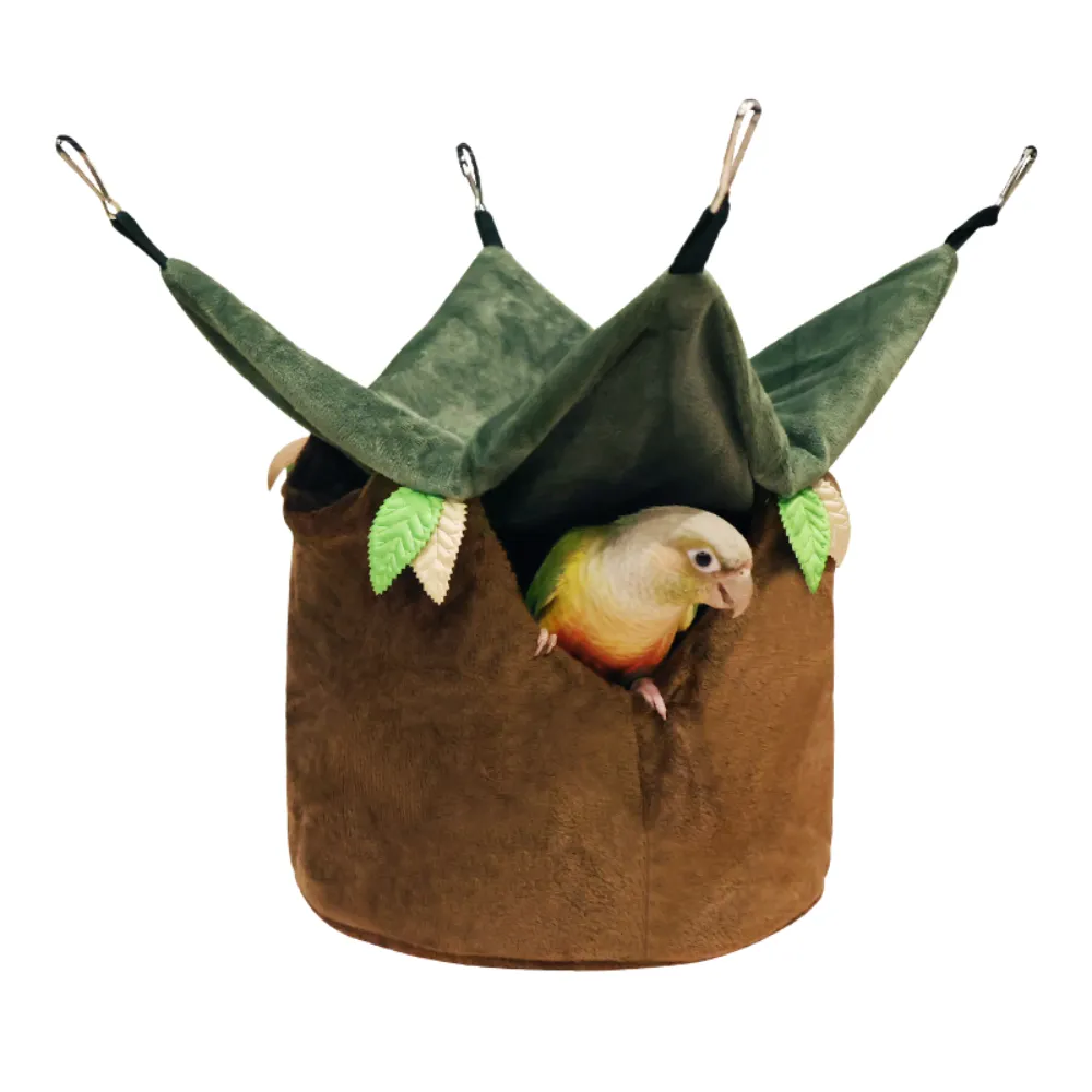 Ventilated Sun Protection Hanging Plush Bird Nest Ventilated Sun Protection Hanging Plush Bird Nest
