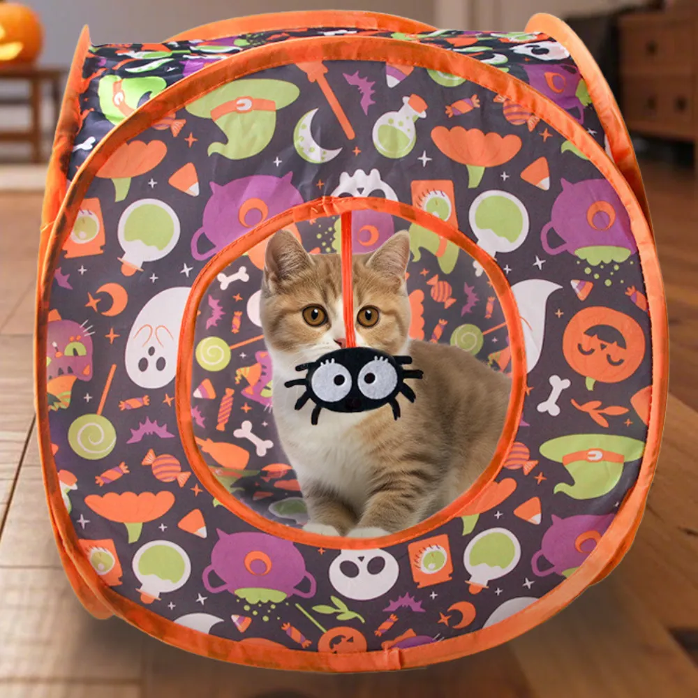 Multi-Style Easy to Clean Polyester Cat Tunnel_1
