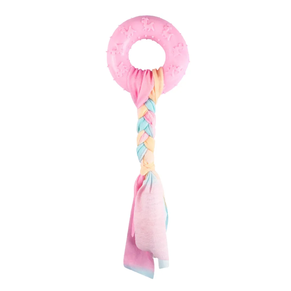 Interactive Dog Toy Pink