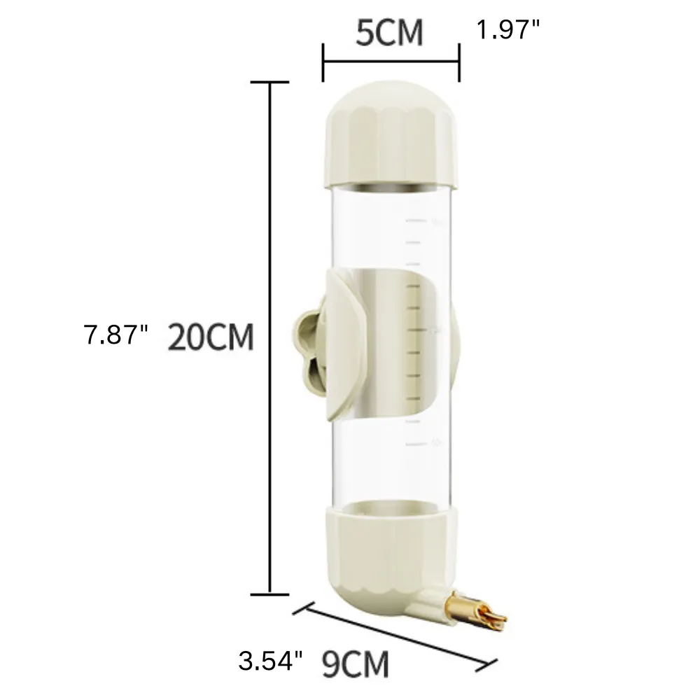 Water Dispenser and Large Capacity Nozzle Drinker for Parrots and Small Birds Water Dispenser and Large Capacity Nozzle Drinker for Parrots and Small Birds