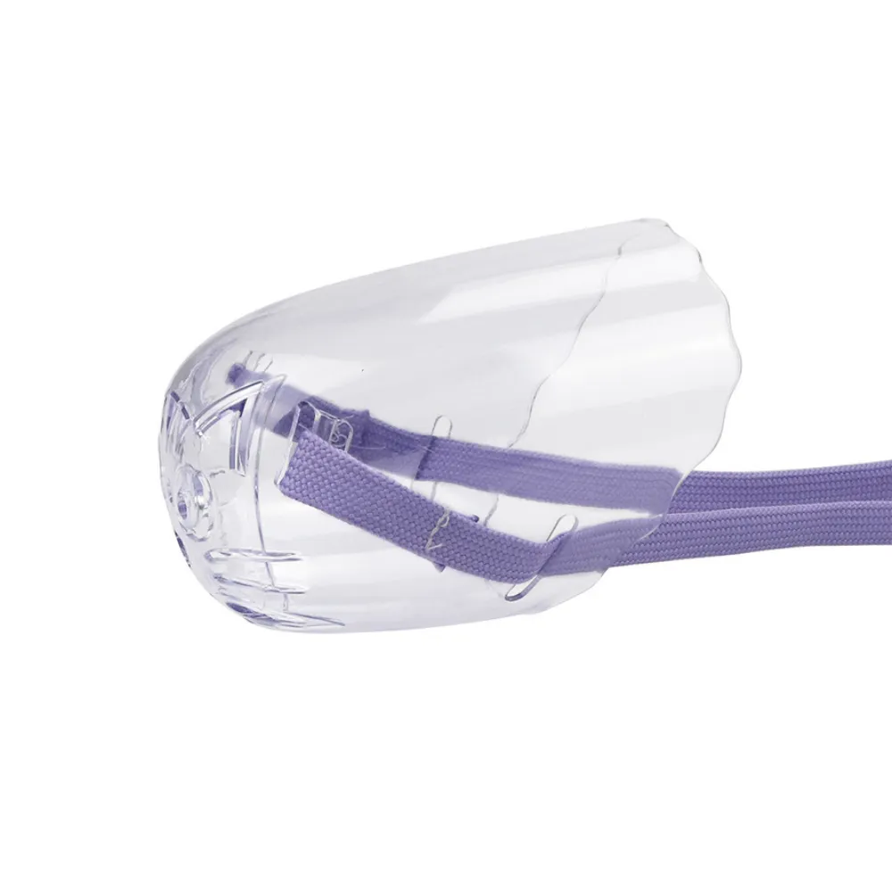 Adjustable Transparent Muzzle Breathable PC Pet Head Cover