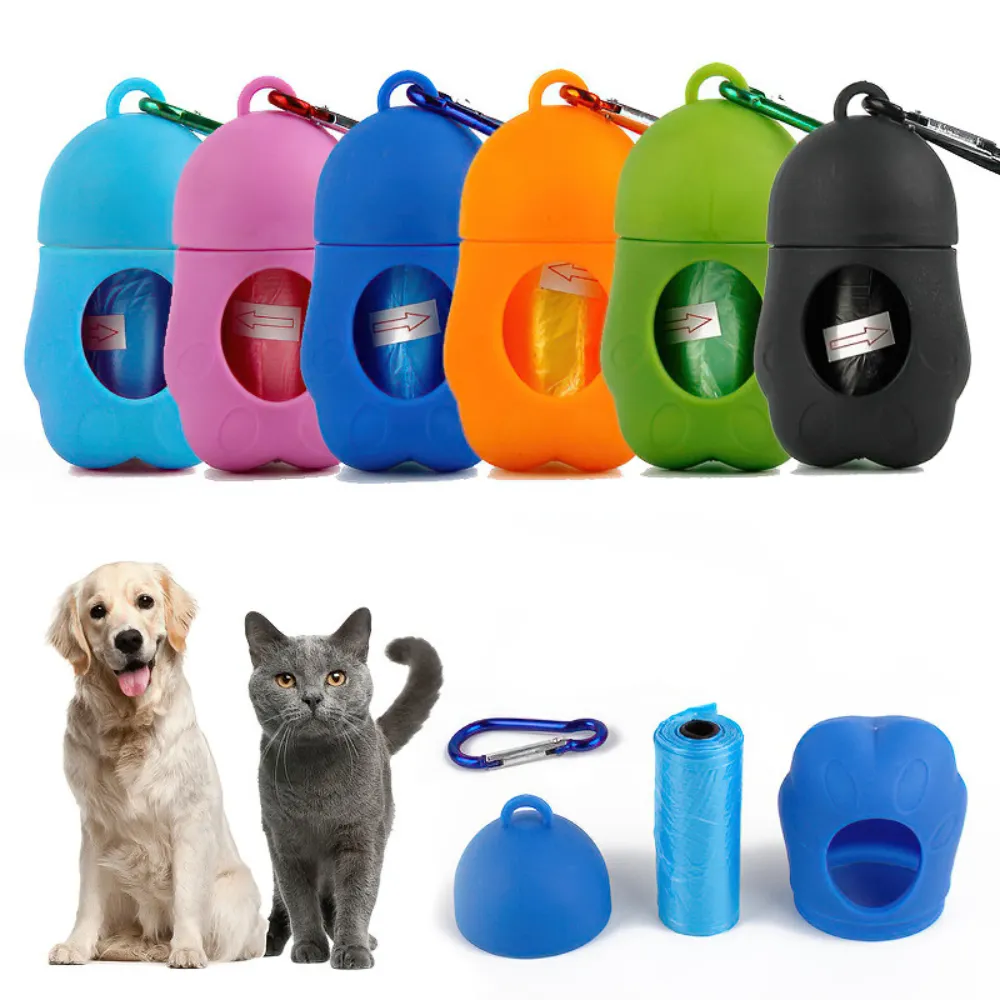 Paw-Shaped Dog Poop Bag Dispenser