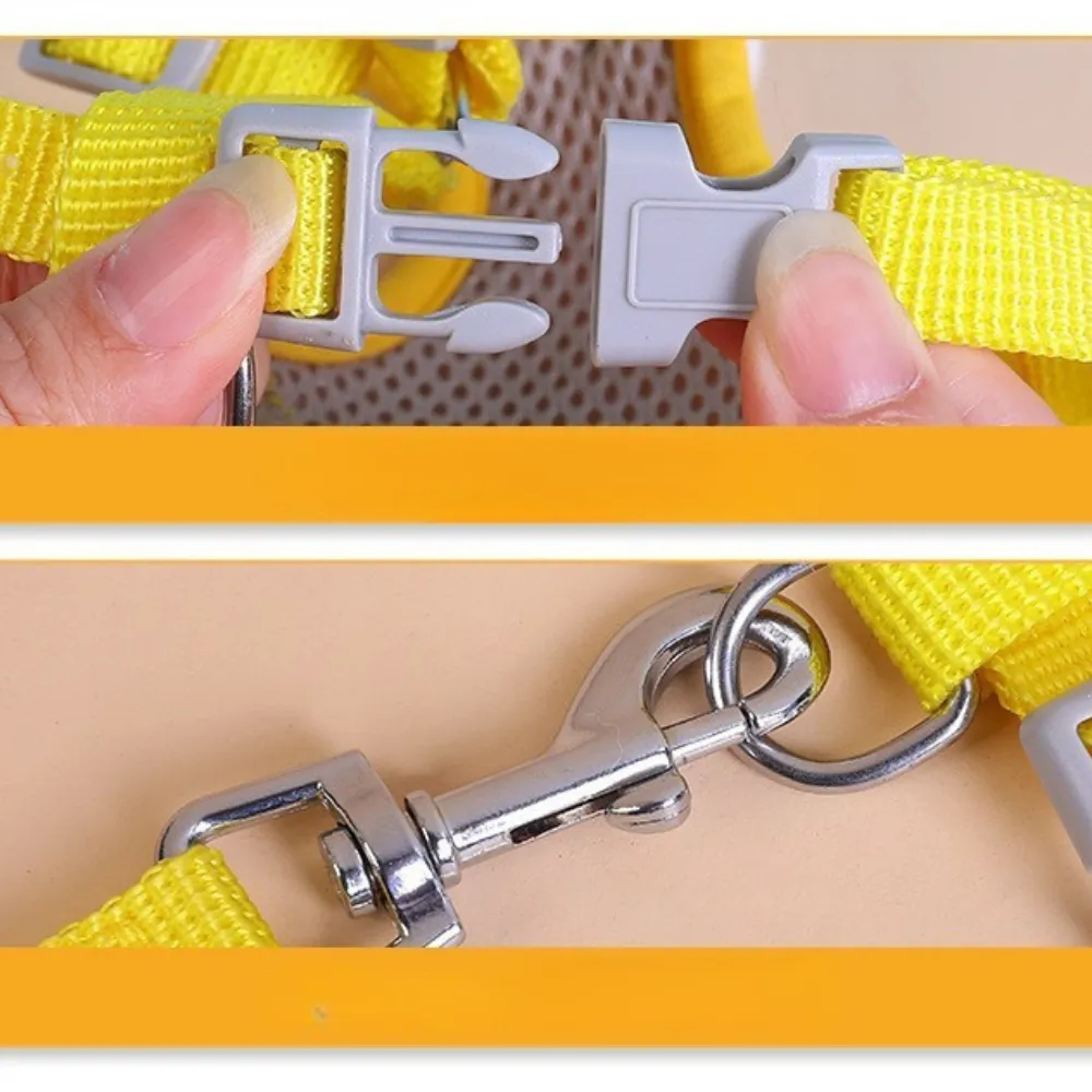 Anti-Escape Breathable Polyester Pet Harness with Leash1