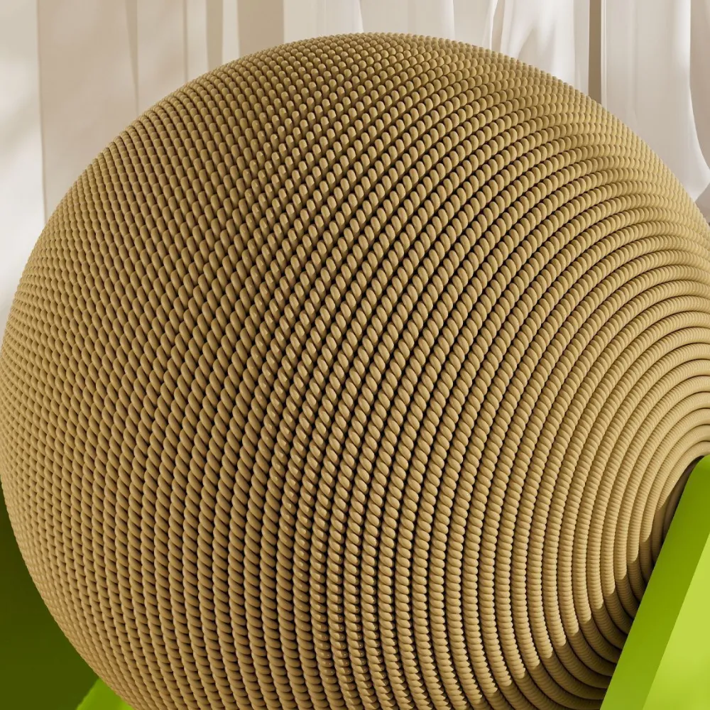 Vertical Sisal Cat Scratching Ball with Base and Cat Track Balls for Cats