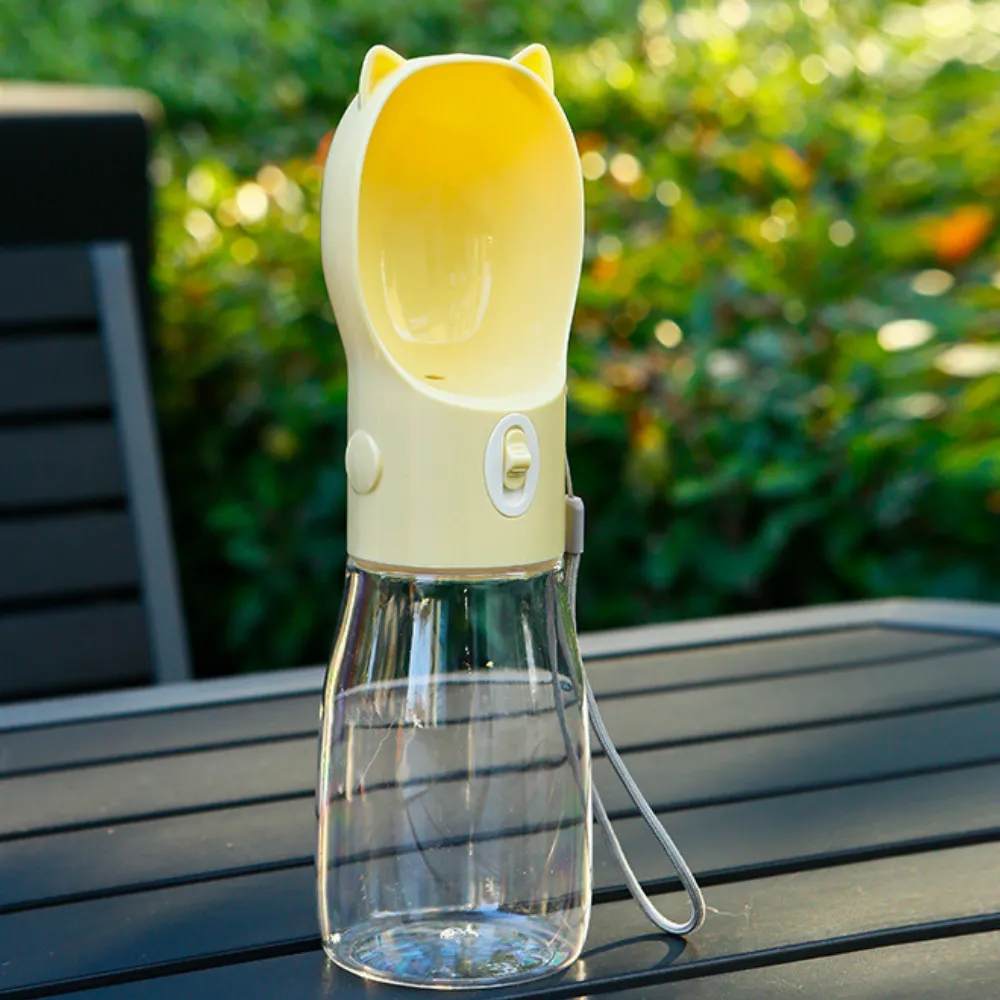 Portable Leak Proof Pet Water Bottle with Strap3