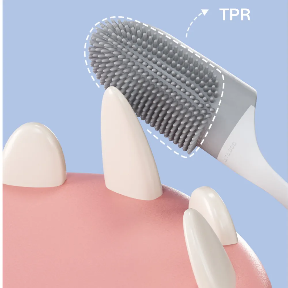 Silicone Finger Toothbrush for Dogs and Cats Care Tool