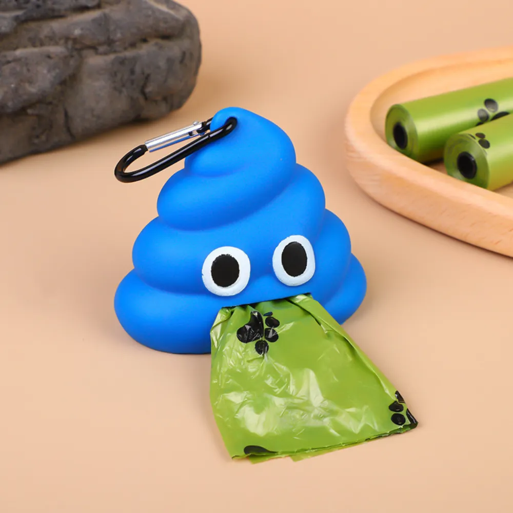 Portable Vinyl Poop Bag Dispenser with Waste Bags3