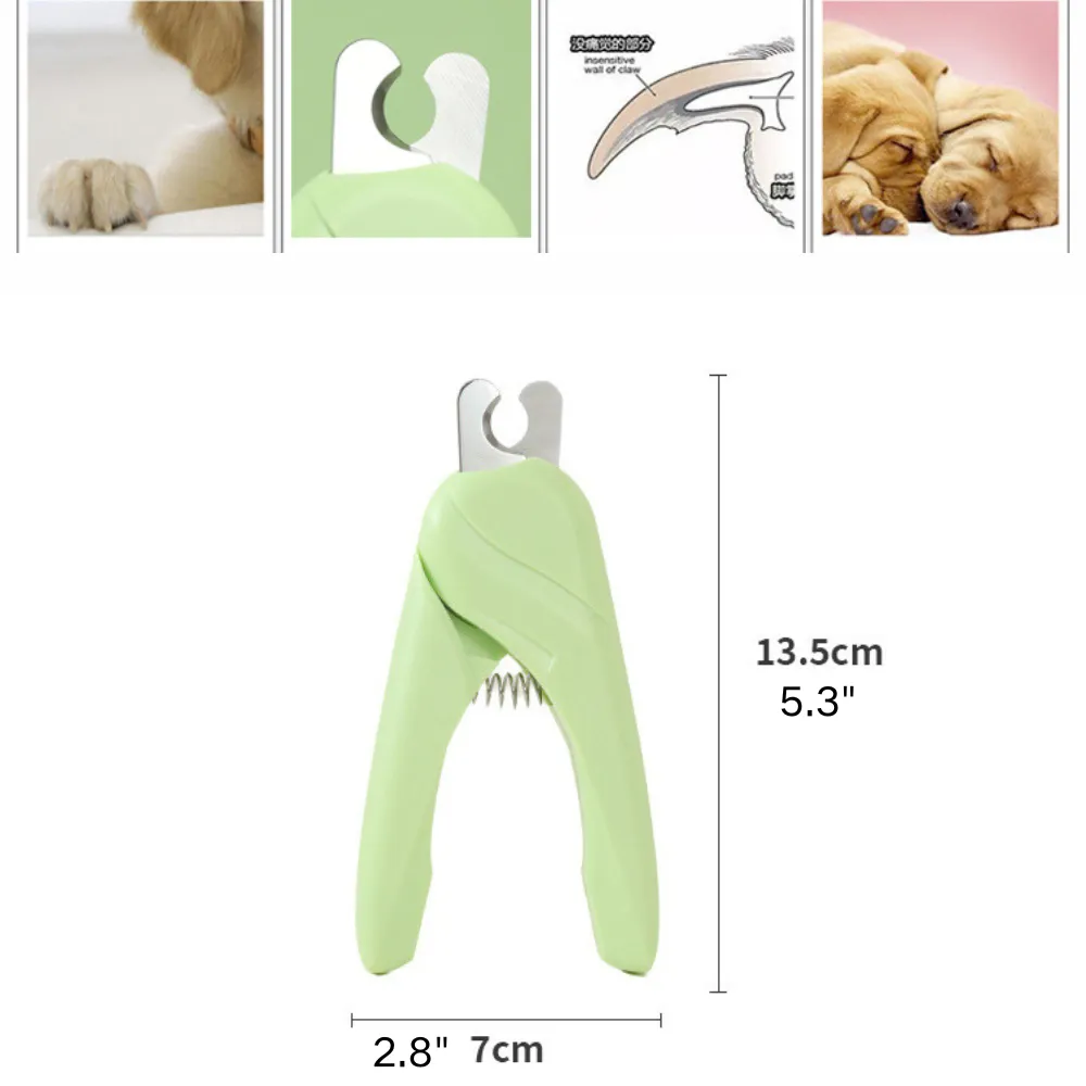 Safe Stainless steel blade Pet Nail Clipper