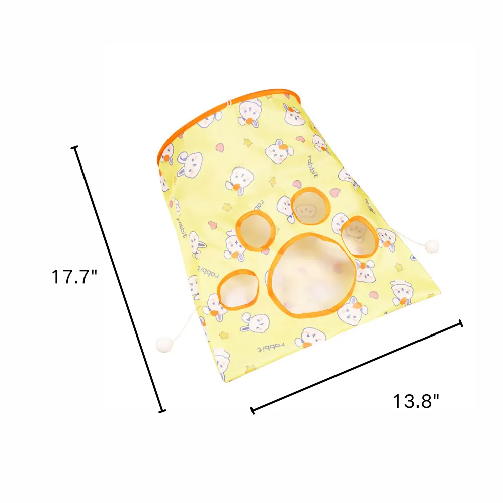 Bear and Rabit Three-Layer Crinkle Interactive Cat Tunnel Bear and Rabit Three-Layer Crinkle Interactive Cat Tunnel