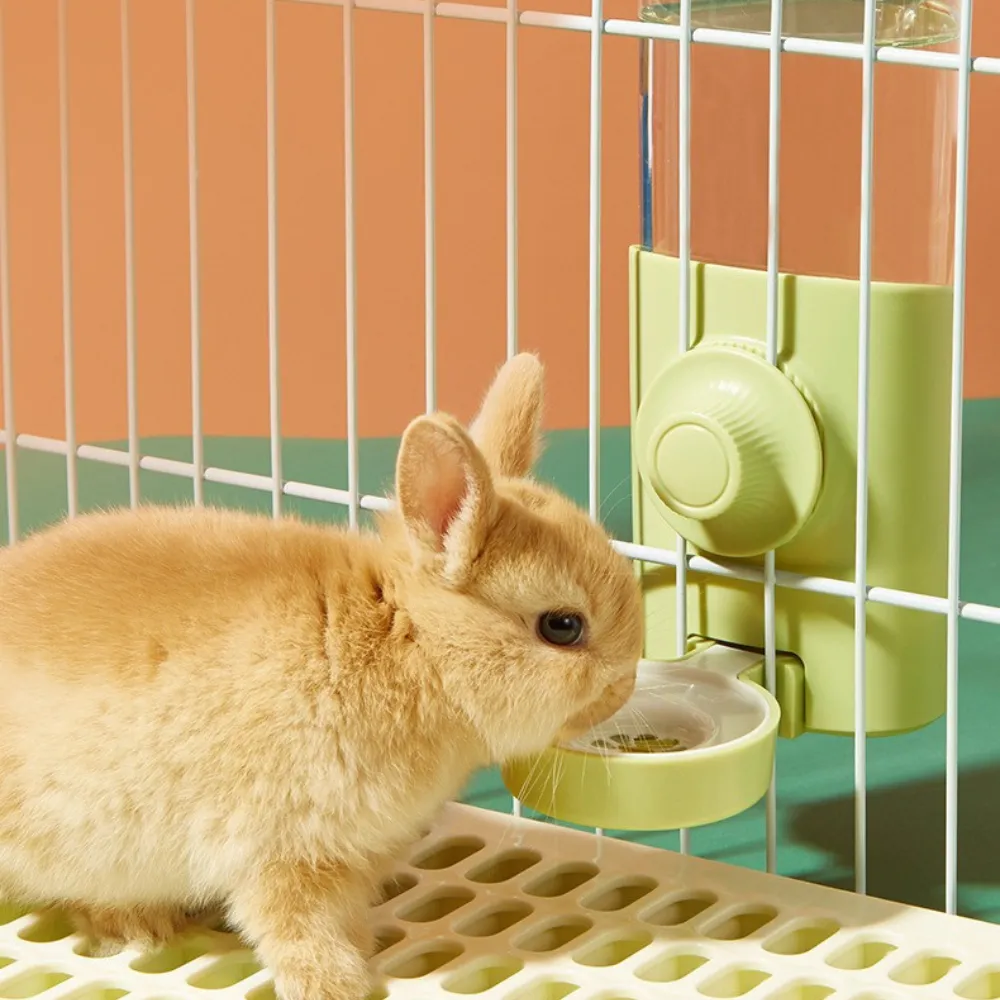 No-Drip Round Head Design Hanging Water Bottle for Small Animal