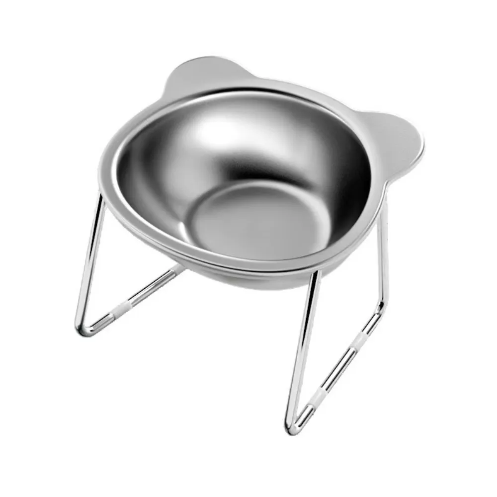 Stainless Steel Bowls with a Sturdy Anti-Slip Durable Pet Bowl