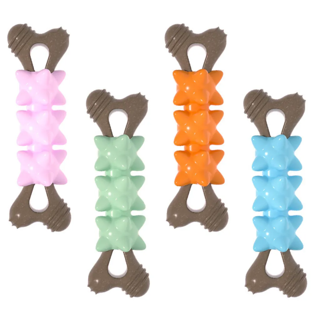 Bone TPR Dog Chew Toy Durable Teething Toy for Small Dogs