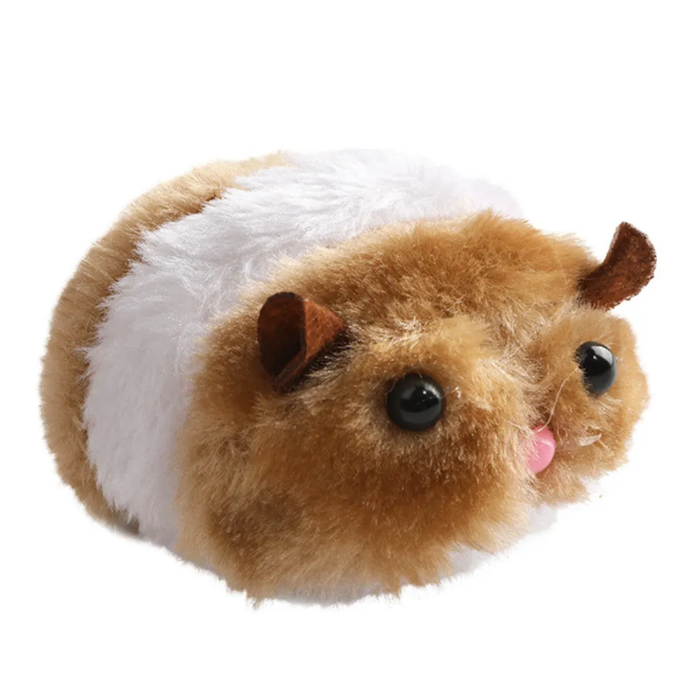 Interactive Squeaky Catnip Mouse Shape Plush Cat Toy