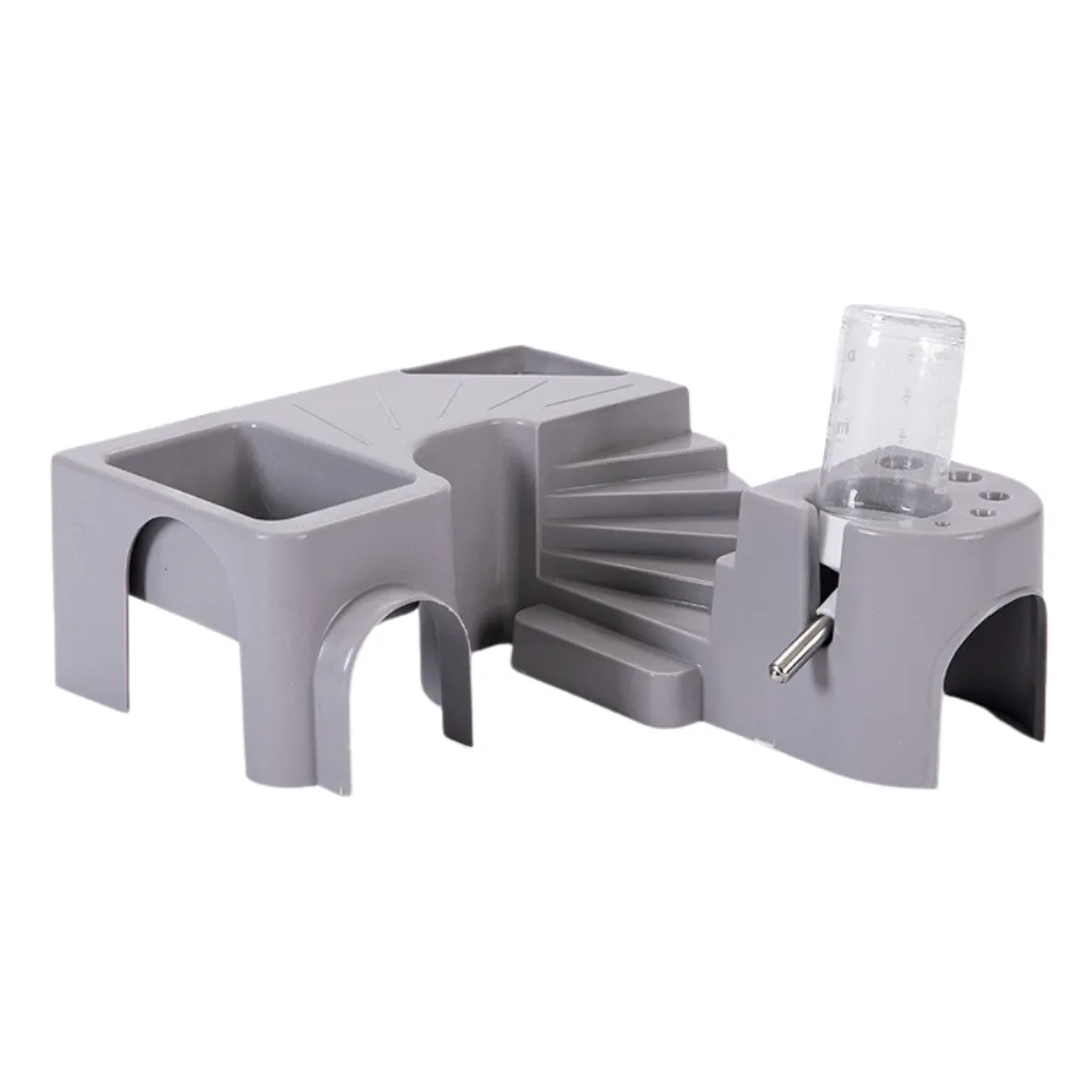 Multi-Functional Hamster Cage Accessory Set with Water Bottle