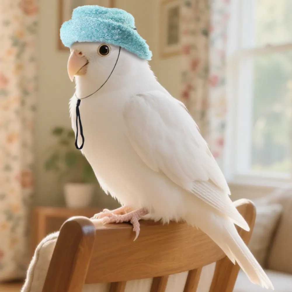 Small Animal Sky Blue Hat for Hamster Guinea Pig