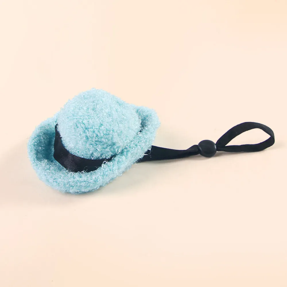 Small Animal Sky Blue Hat for Hamster Guinea Pig