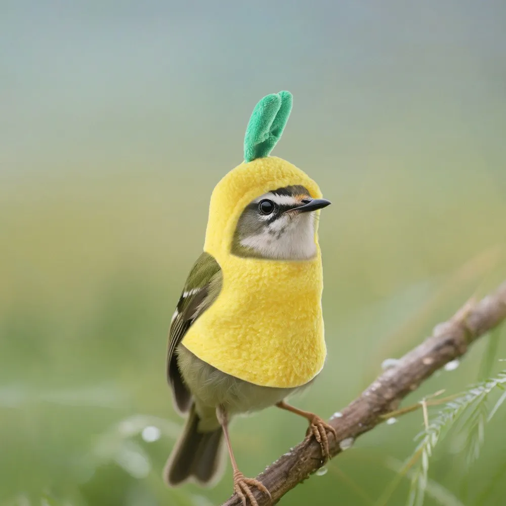 Cute Pineapple Style Comfortable Polyester Bird Clothes