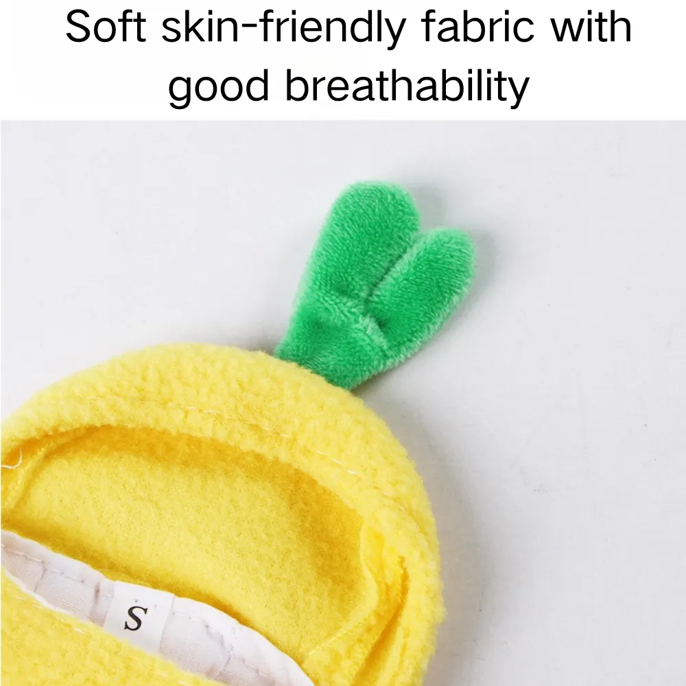 Cute Pineapple Style Comfortable Polyester Bird Clothes