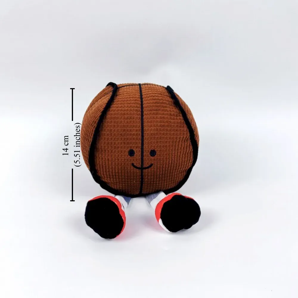 plush dog ball Plush Dog Sports Ball Toy Squeaky Football Basketball Volleyball