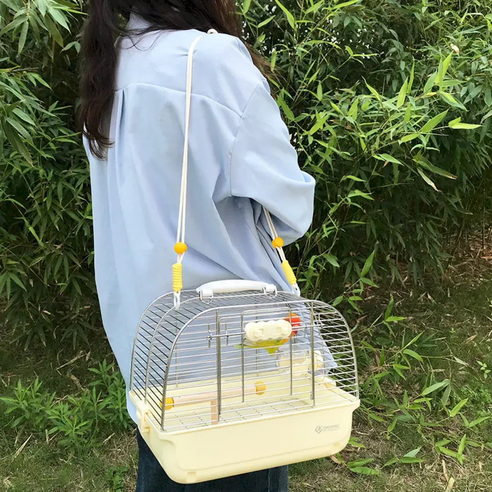 Durable Shoulder Strap for Parrot Travel Cage Detachable Carry Accessory