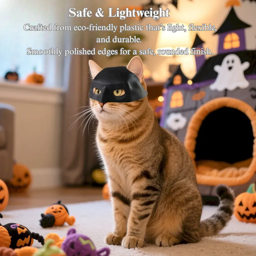 Halloween Cat Mask Creative Cartoon Cat Costume Party Funny Face Mask