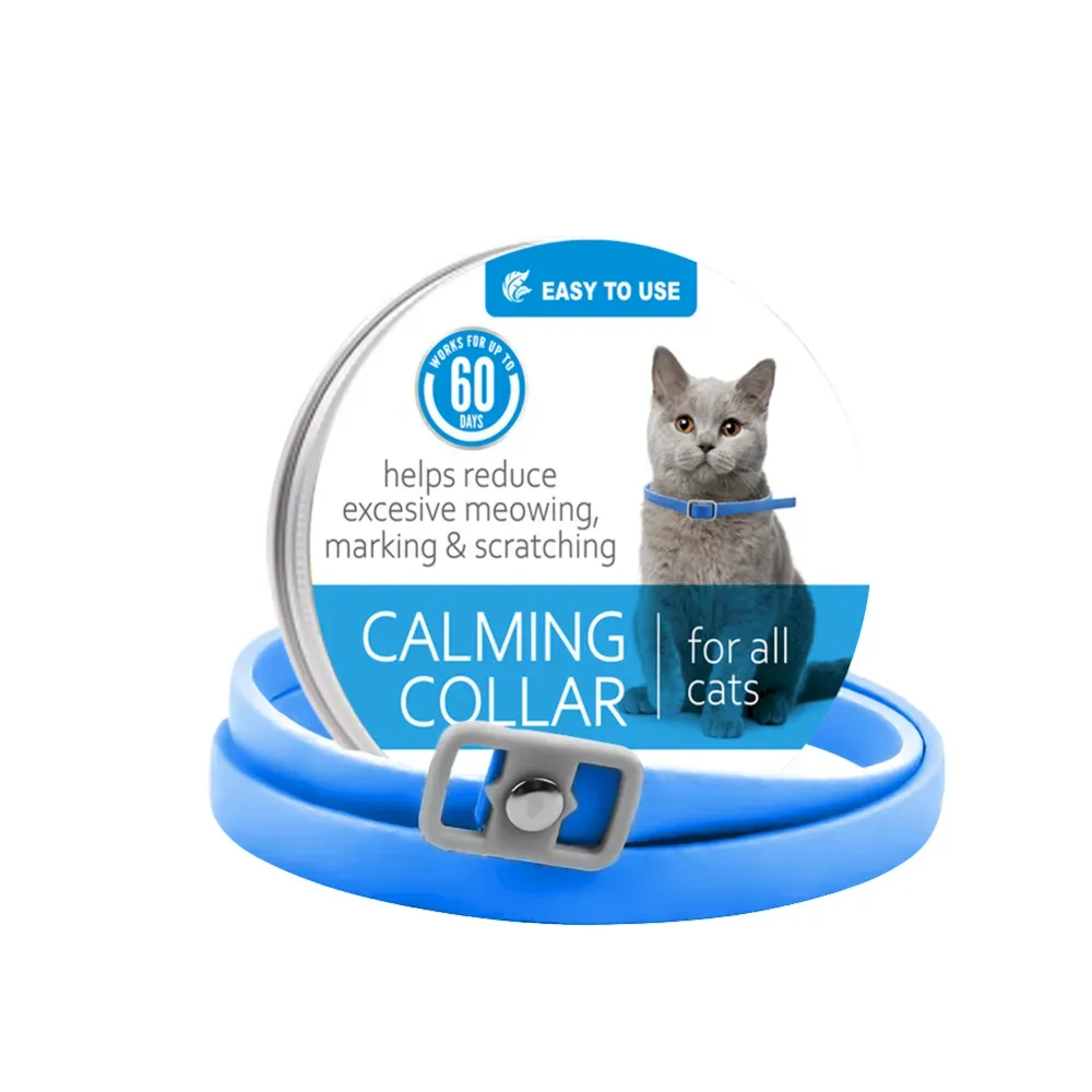 Cat Calming Collar Anxiety Relief Adjustable Buckle Pet Comfort Neck