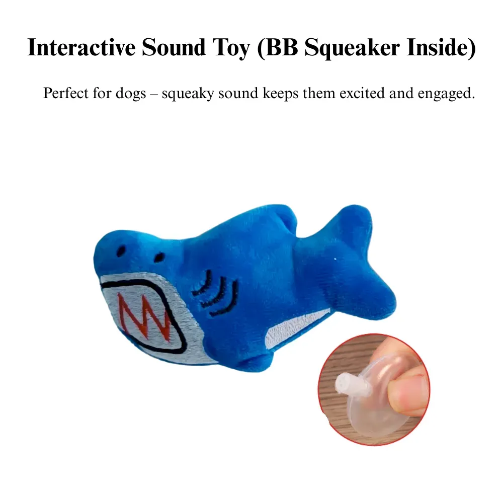 Mini Plush Squeaky Dog Toy Cute Chew Toy for Small Dogs