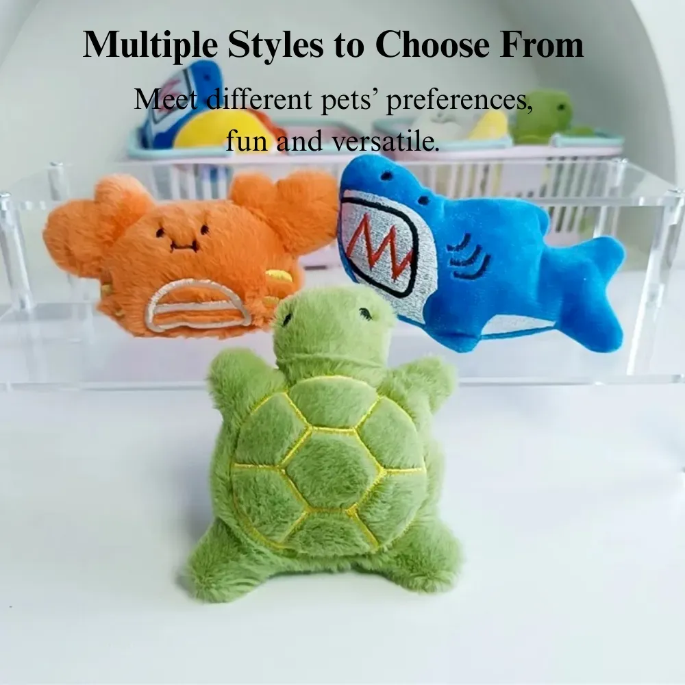 Mini Plush Squeaky Dog Toy Cute Chew Toy for Small Dogs