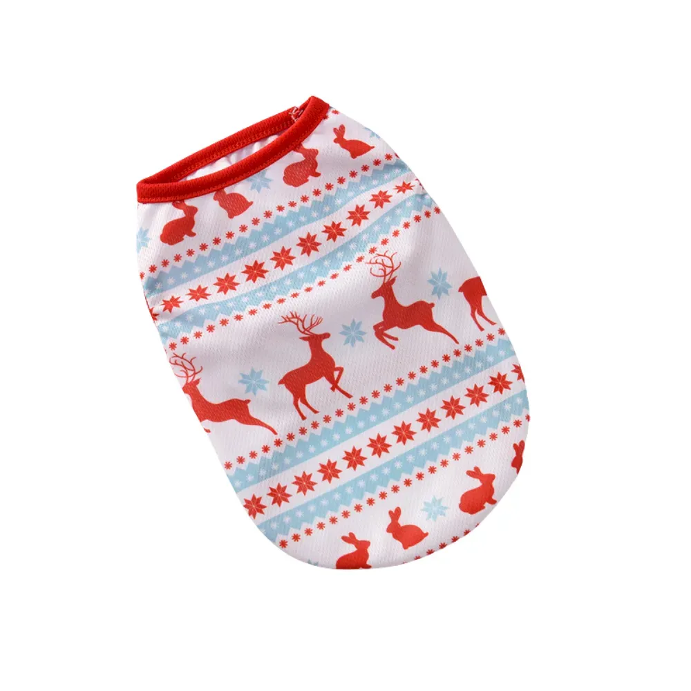 Christmas dog vest