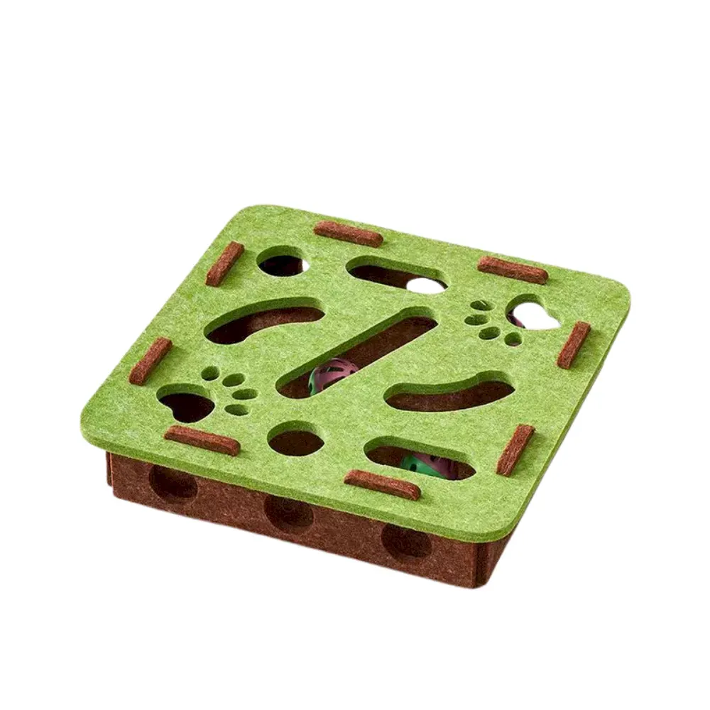 Felt Cat Puzzle Box Felt Cat Puzzle Box