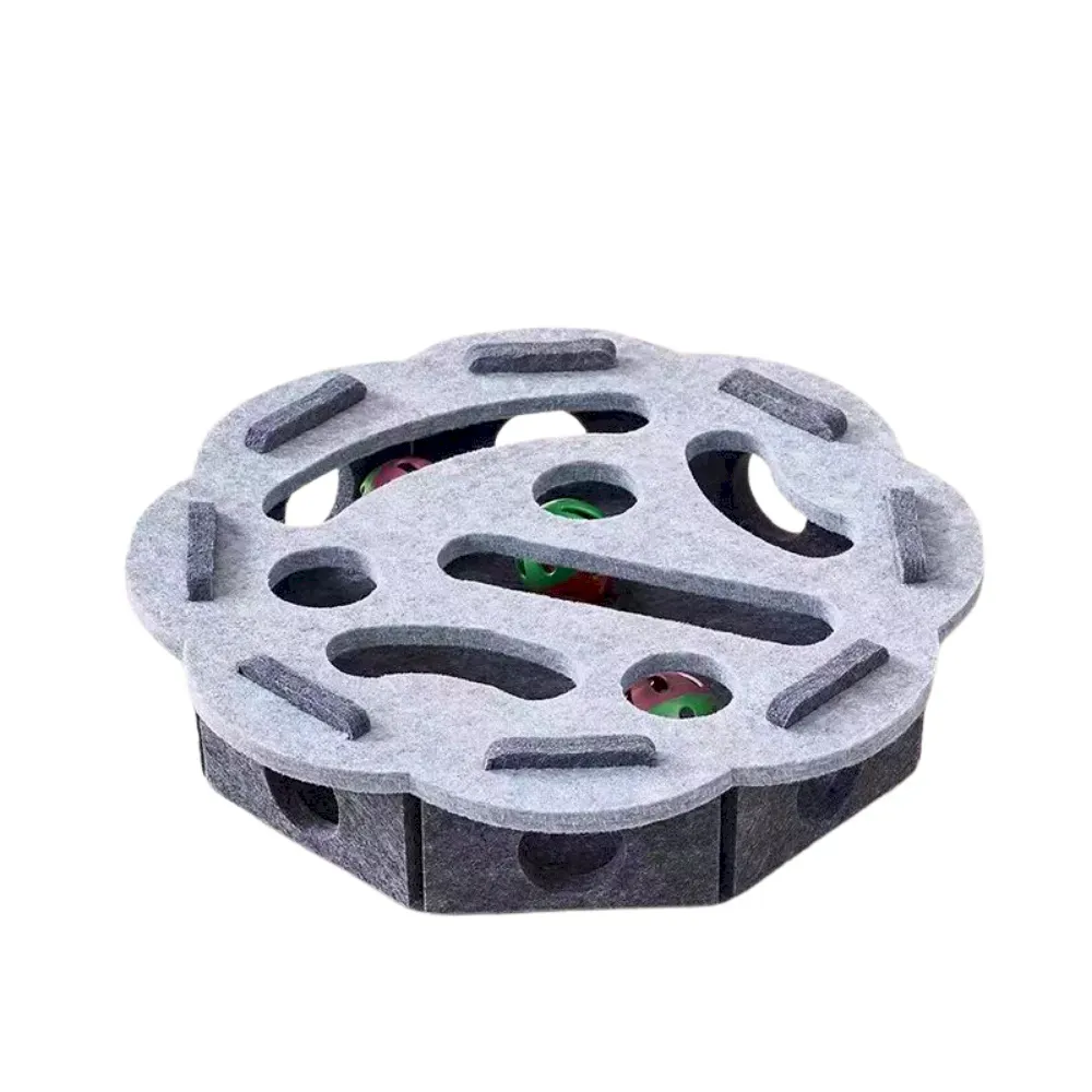 felt maze box