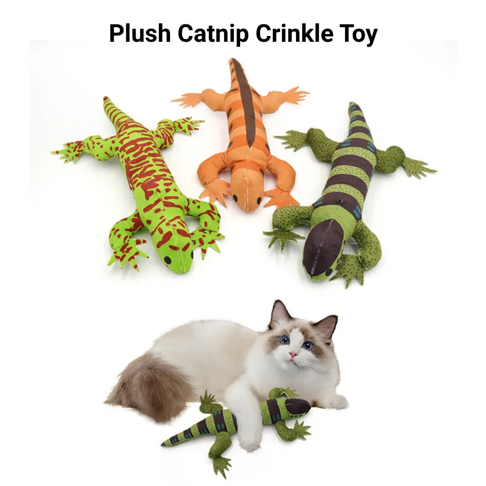 reptile cat toy