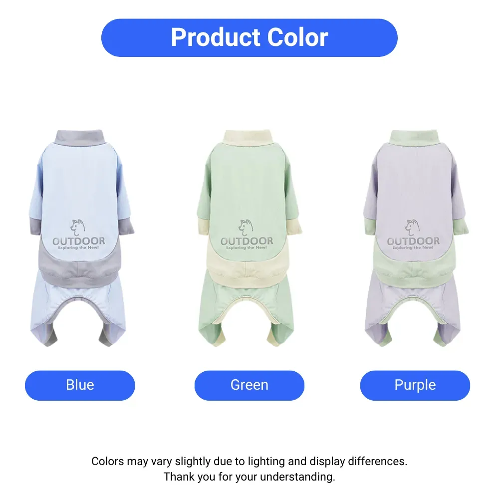 lightweight pet wear