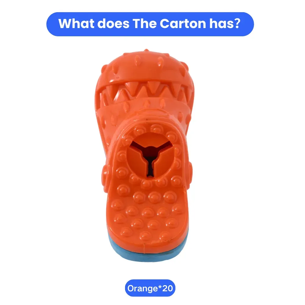 Dog TPR Slipper Toy
