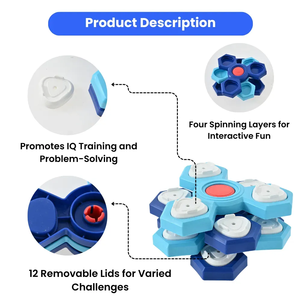 IQ dog feeder 4 layers